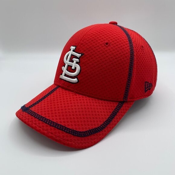 St Louis Cardinals MLB Red New Era Adjustable Strapback Hat - Picture 1 of 6